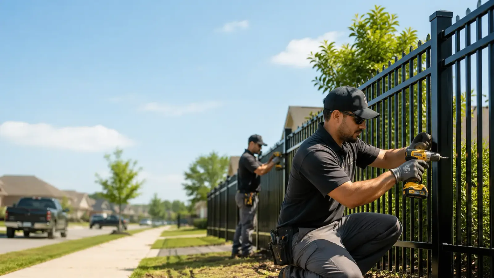 Metal Fence Installation in Young America, MN